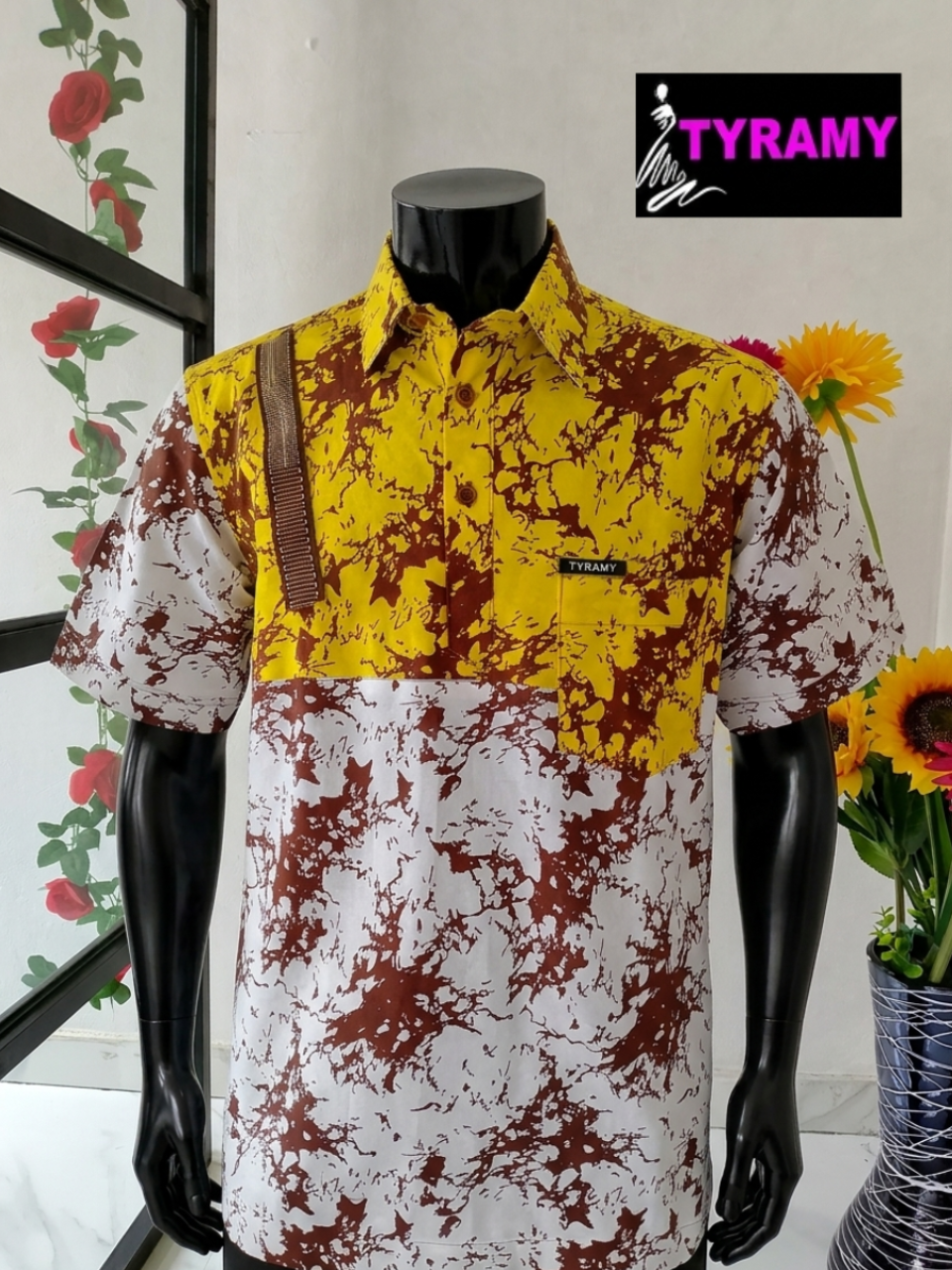Chemise Tyramy qualité premium 100% Coton